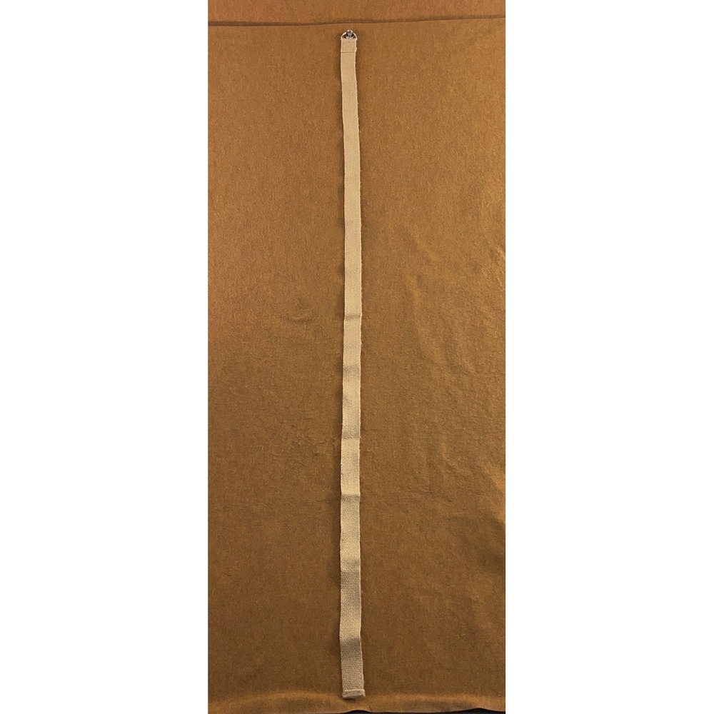 Cork Space Unisex OS Tan Woven Hemp D-Ring Yoga Mat Carry Strap New